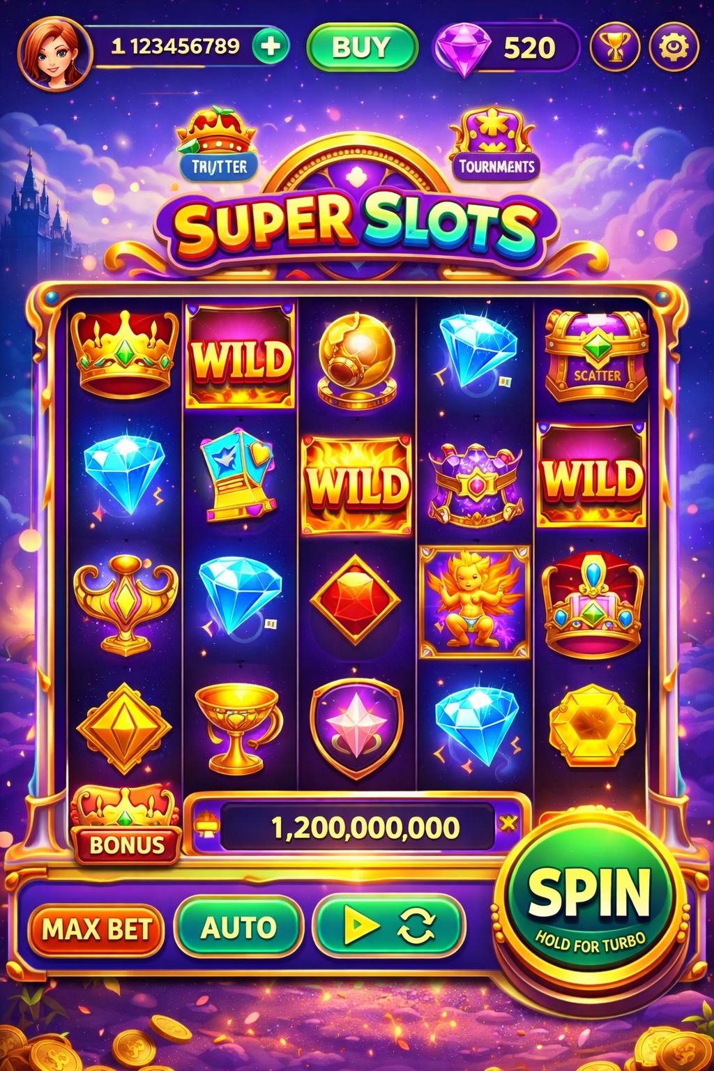 Slots Tour game